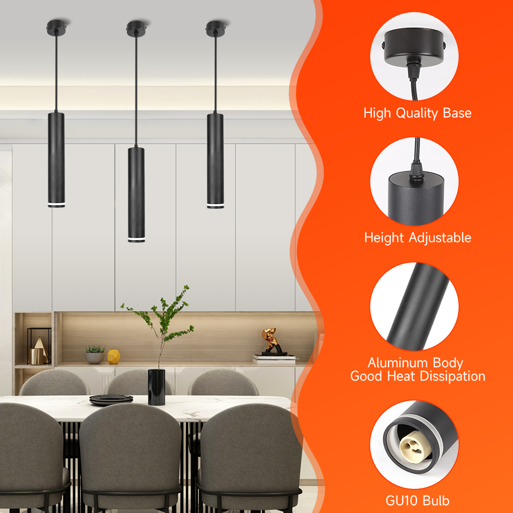 Colour Changing Bulb - GU10 Led Pendant Light 3 Colors