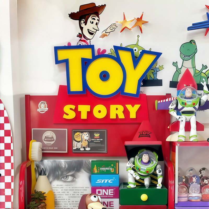 Lighting Home Decor Products - TOY STORY 3DLogo Signboard Cartoon Character