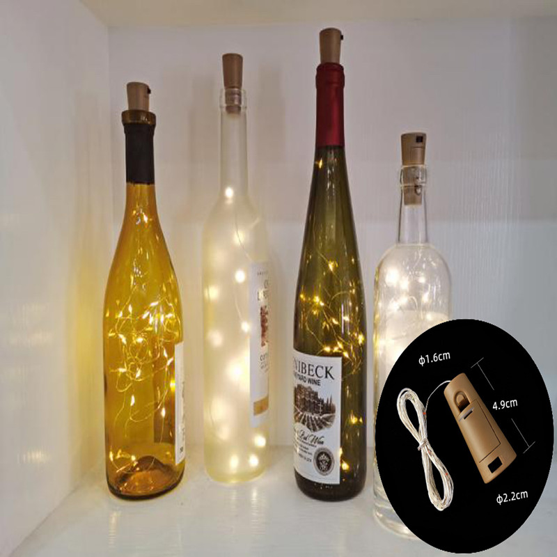 Decor Lighting Cork - LED Wine Bottle Lights with Cork,1/2/3M
