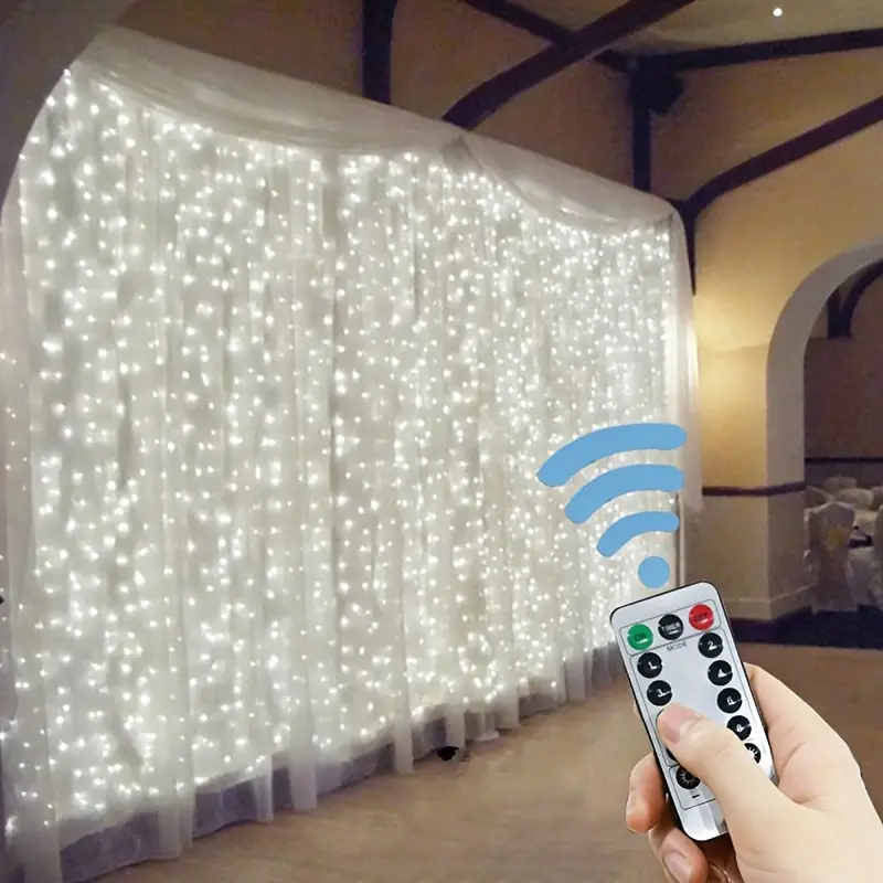 Fairy Light Curtain - 3/4/6m Curtain LED String Lights Garland