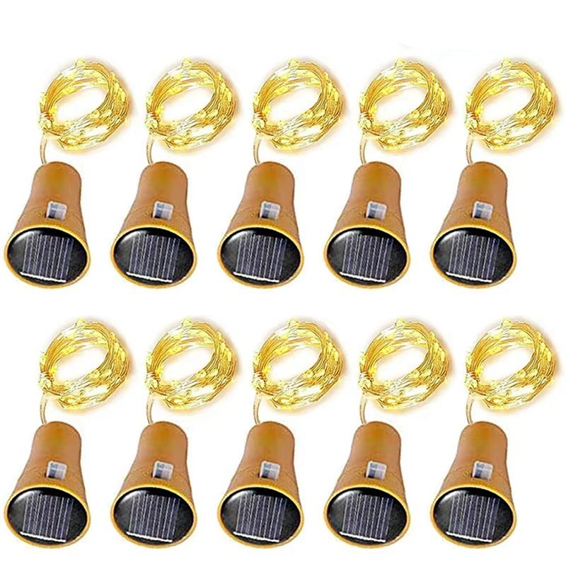 Decor Lighting Cork - AT02-Set Of 10 Solar LED Fairy