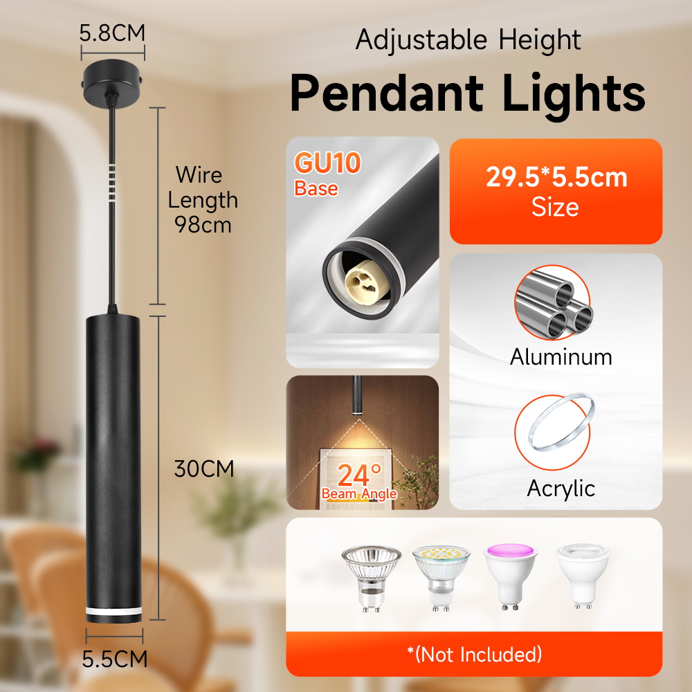 GU10 Led Pendant Light 3 Color - огляд і ціна Colour Changing Bulb