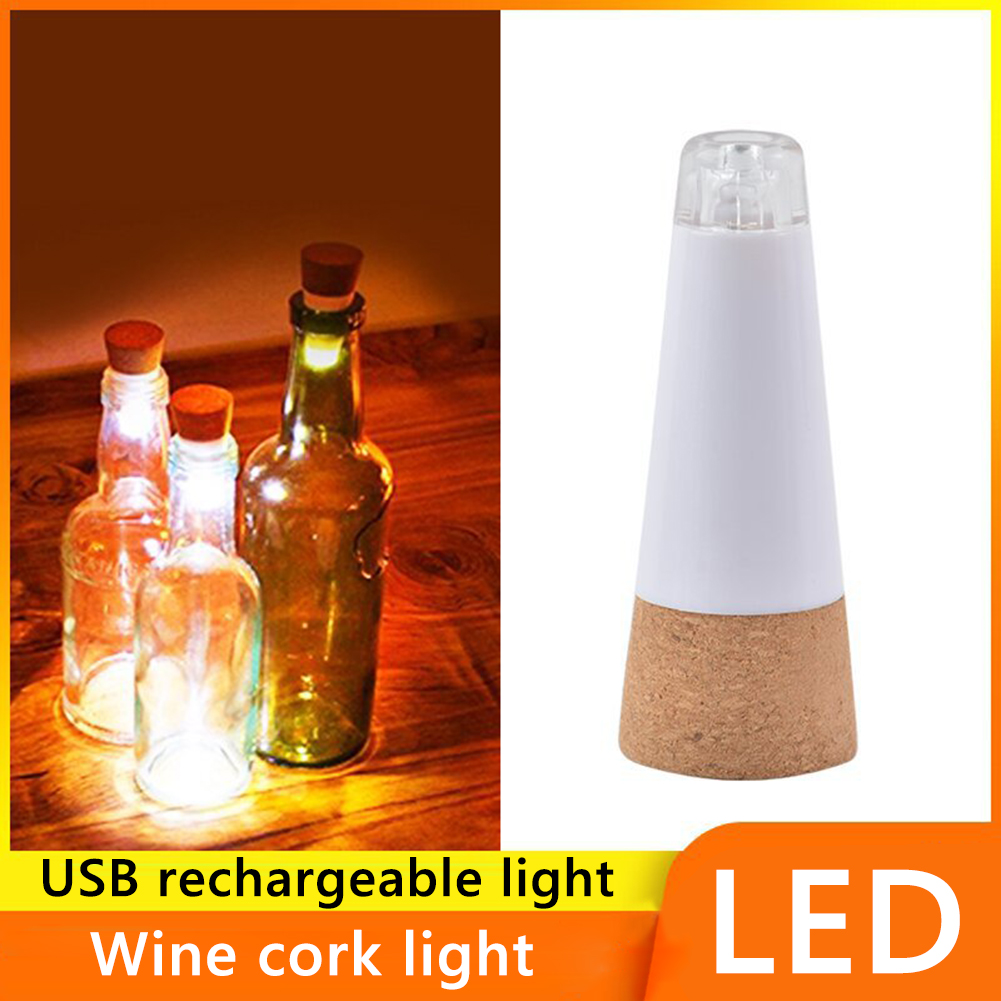 1/4pcs USB Wine Bottle Stopper - огляд і ціна Decor Lighting Cork