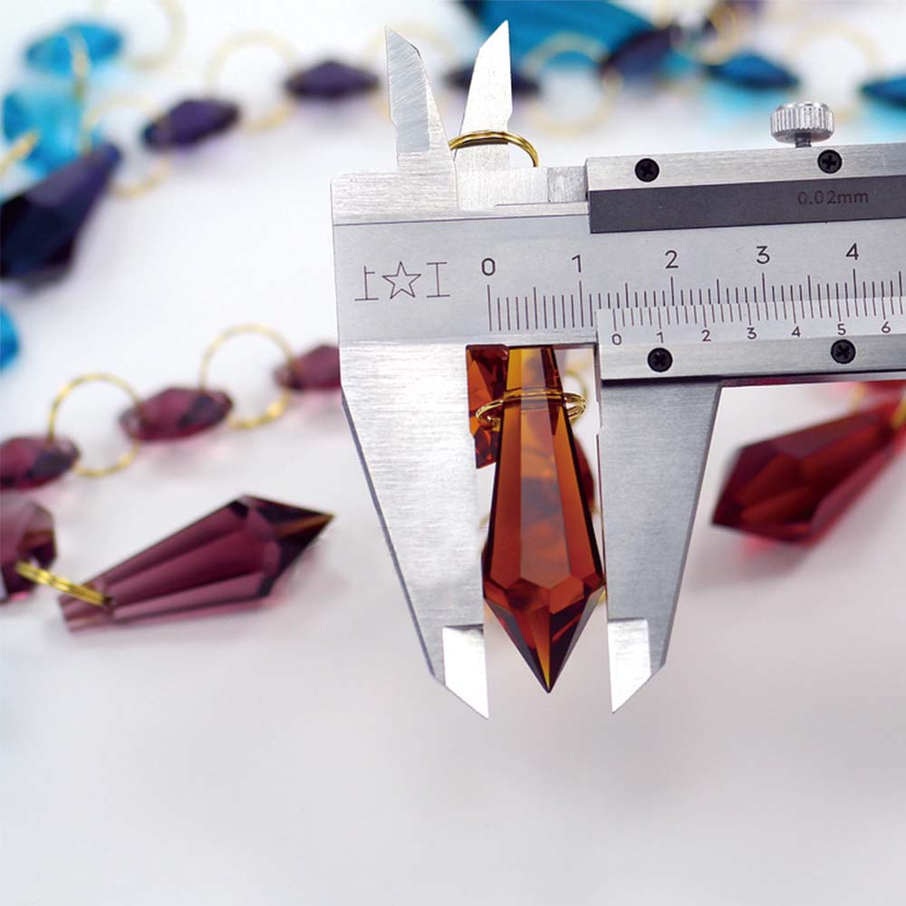 38mm Mix Color Crystal Icicle  - огляд і ціна Pendant Lighting Christmas Decor