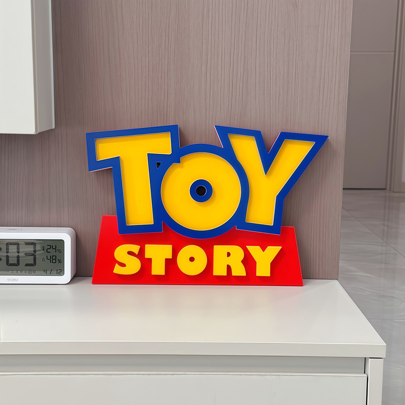TOY STORY 3DLogo Signboard Car - огляд і ціна Lighting Home Decor Products
