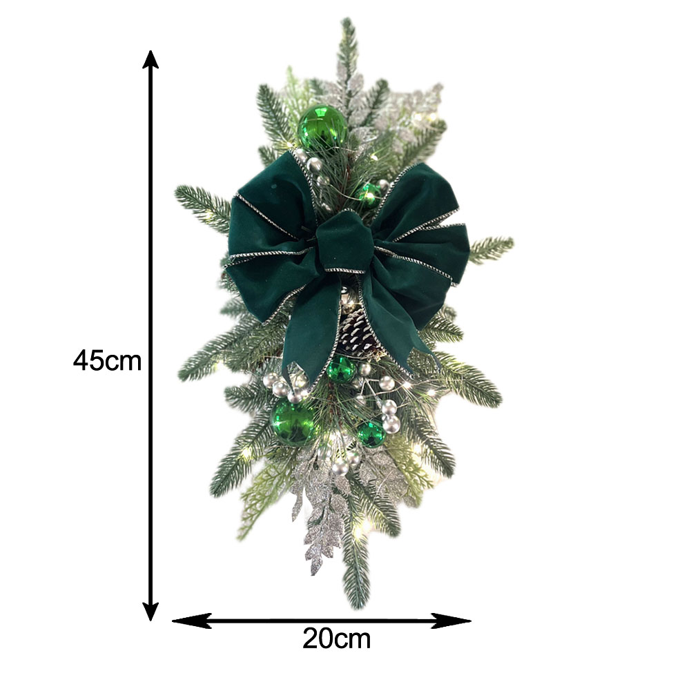 Christmas Wreath Pendants Garl - огляд і ціна Pendant Lighting Christmas Decor