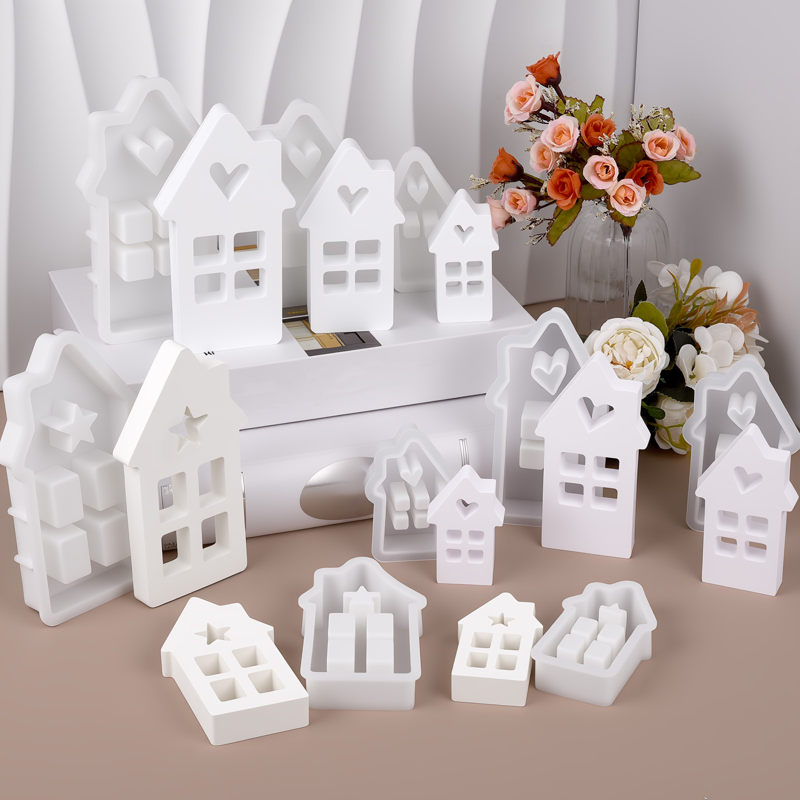 Star Heart House Silicone Mold - огляд і ціна Lighting Decor House