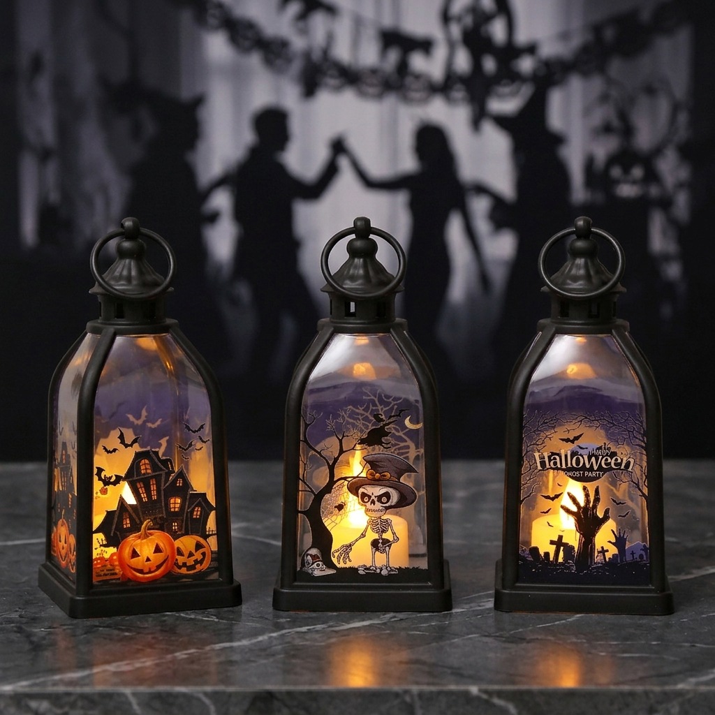 Halloween Ghost Castle Themed  - огляд і ціна Lighting Decor House