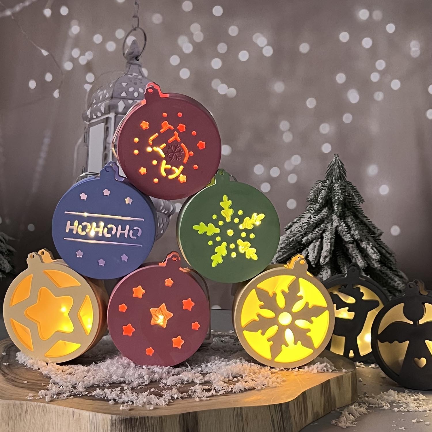 Christmas Series Night Light P - огляд і ціна Pendant Lighting Christmas Decor