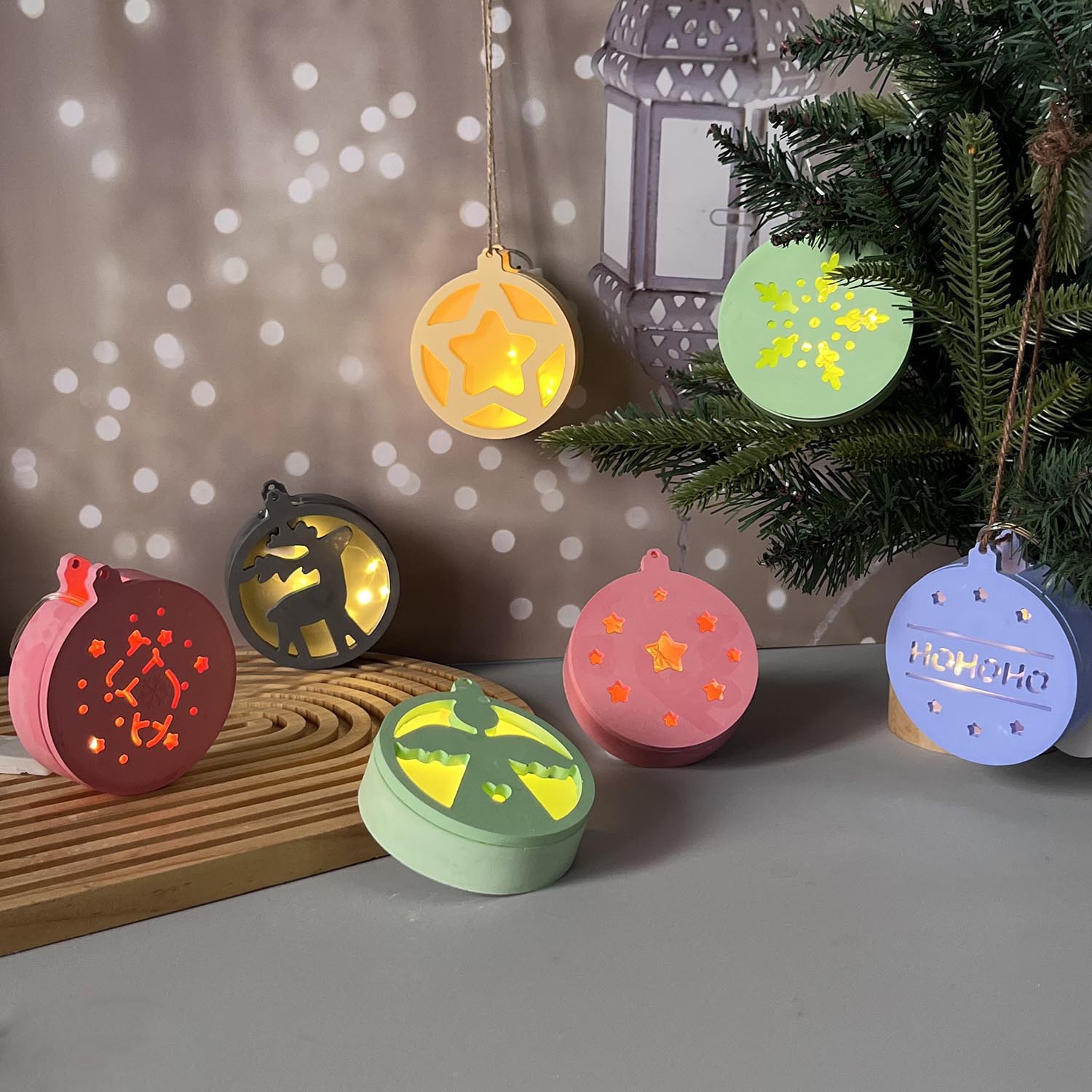 Christmas Series Night Light P - огляд і ціна Pendant Lighting Christmas Decor