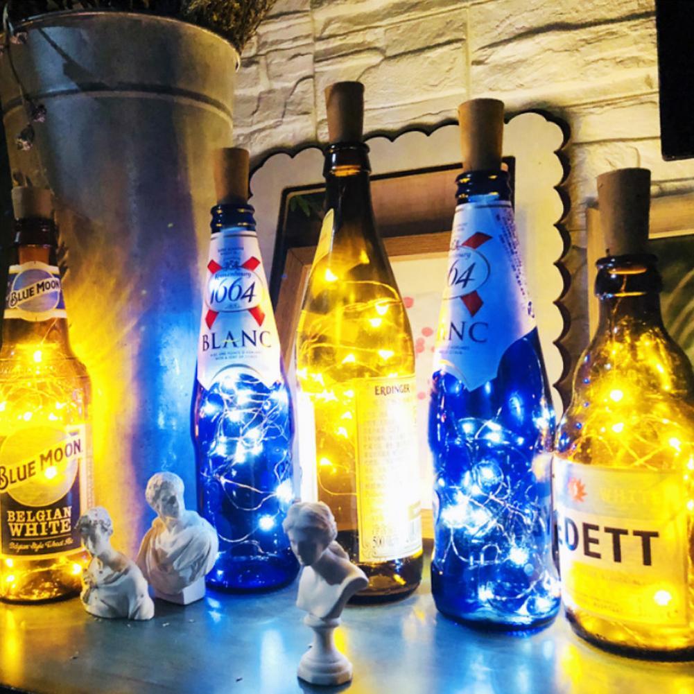 Wine Bottle Lights With Cork L - огляд і ціна Decor Lighting Cork
