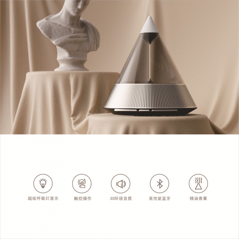 Ambient Bluetooth Speaker Quan - огляд і ціна Lighting Decor House