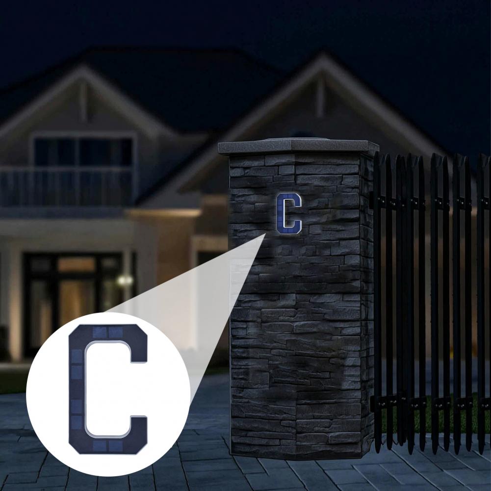 Solar Address Number Sign, LED - огляд і ціна Lighting Decor House
