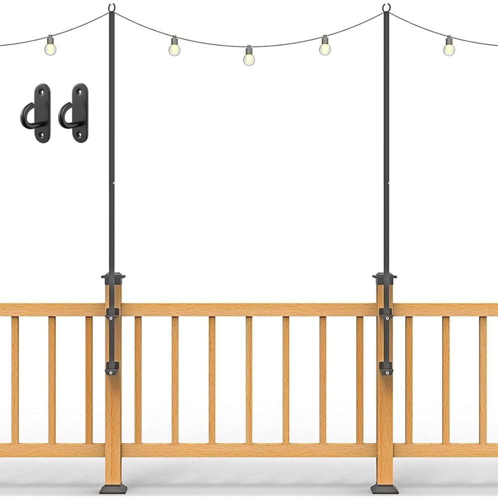 2 pack string light poles - st - огляд і ціна String Light Outdoor