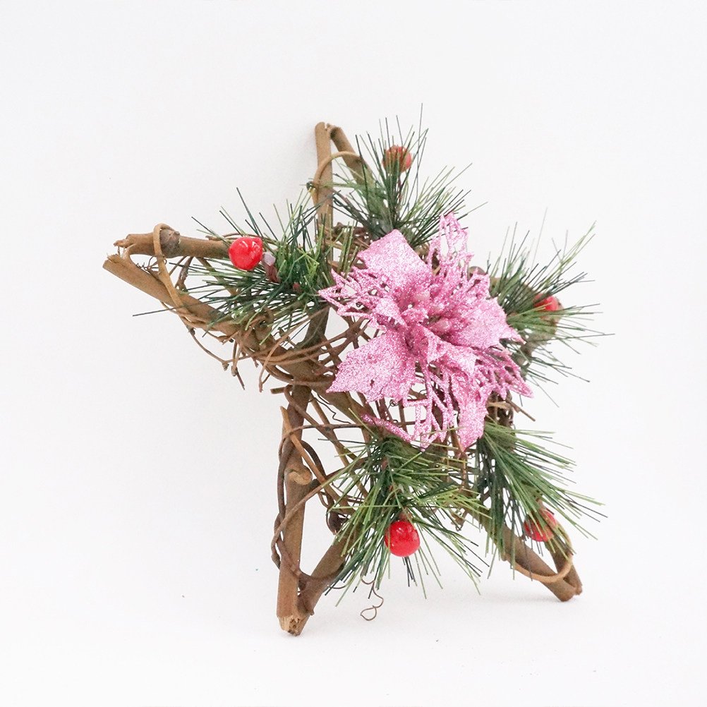 3Pcs Five-Pointed Star Rattan  - огляд і ціна Pendant Lighting Christmas Decor