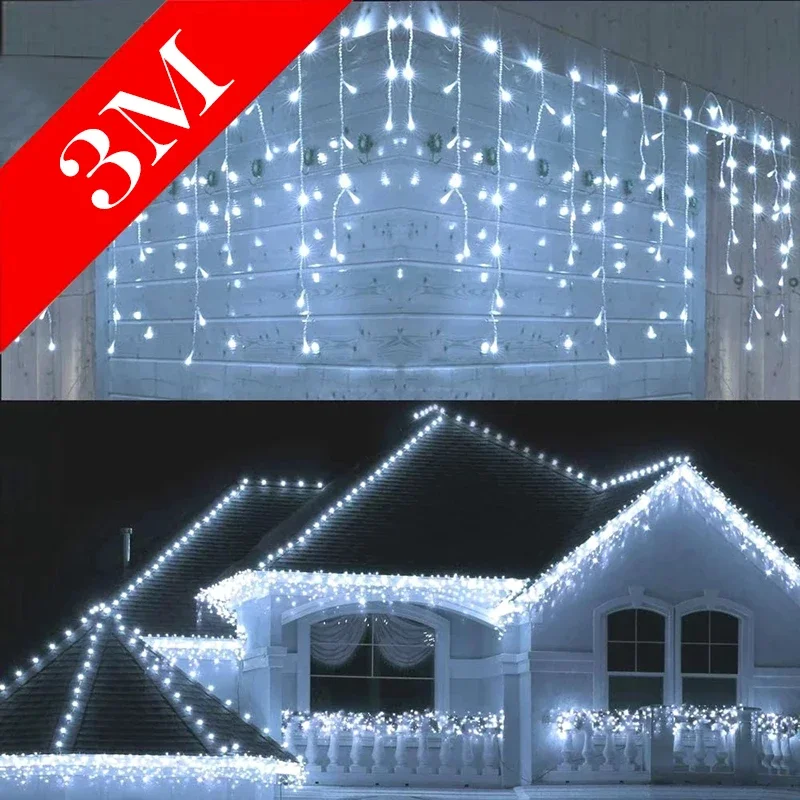 Christmas Lights Outdoor Decor - огляд і ціна Fairy Light Curtain