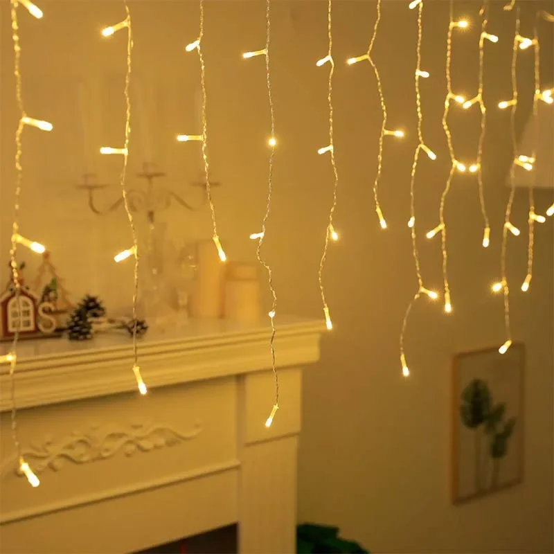 Christmas Lights Outdoor Decor - огляд і ціна Fairy Light Curtain