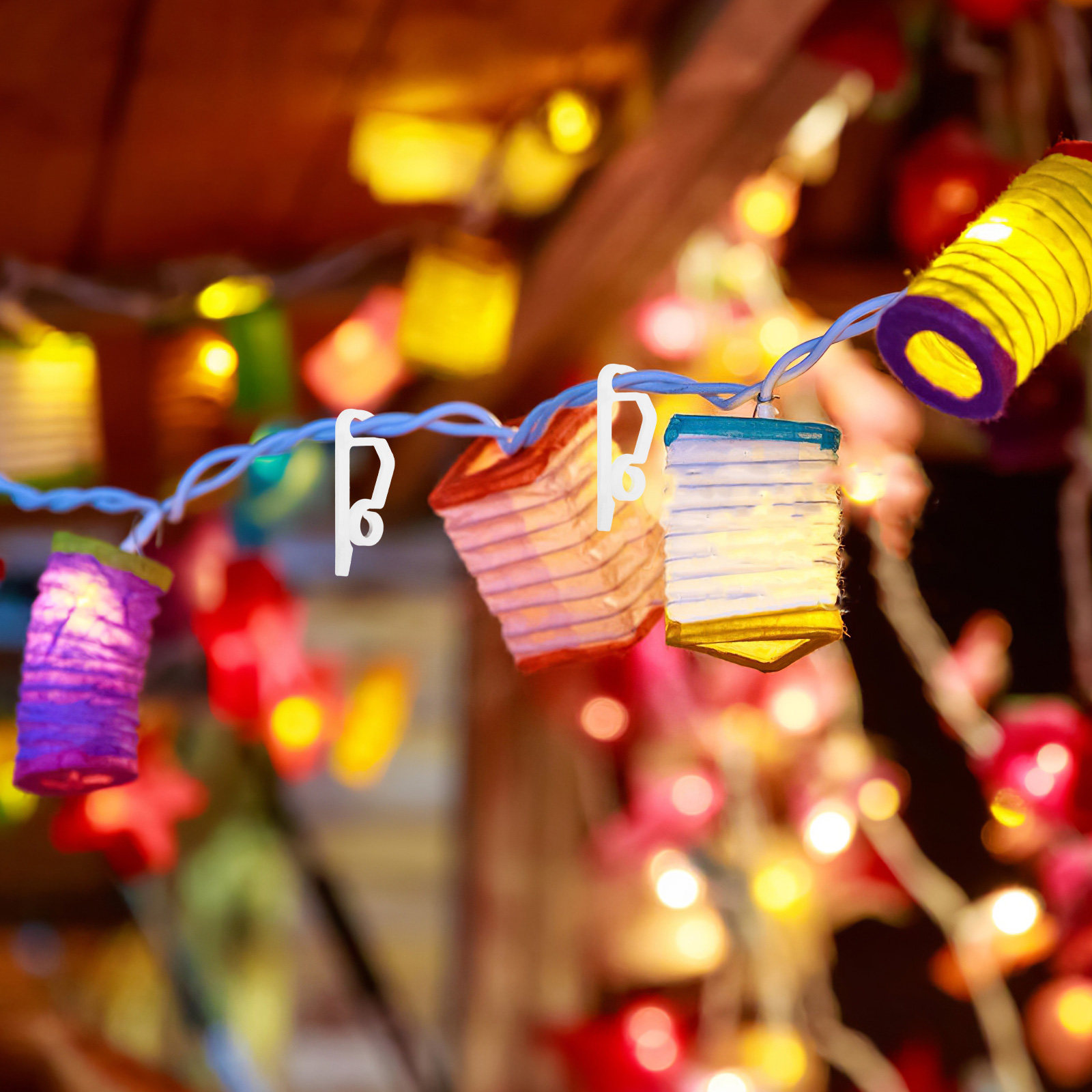 50Pcs Outdoor String Light Cli - огляд і ціна String Light Outdoor