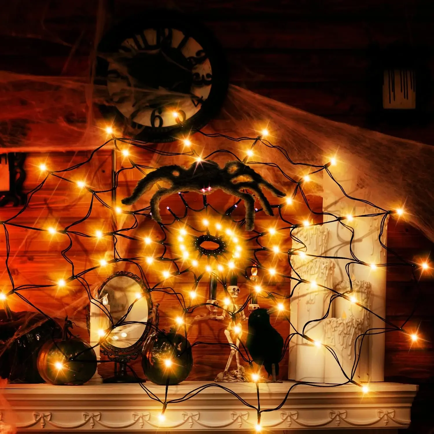 Halloween LED String Light Spi - огляд і ціна Lighting Decor House