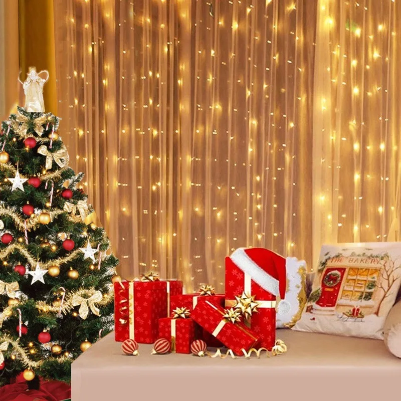 3M-6M Christmas Decoration Rem - огляд і ціна Fairy Light Curtain