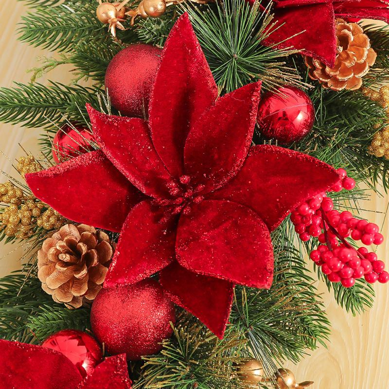 60CM Christmas Wreath Pendant  - огляд і ціна Pendant Lighting Christmas Decor