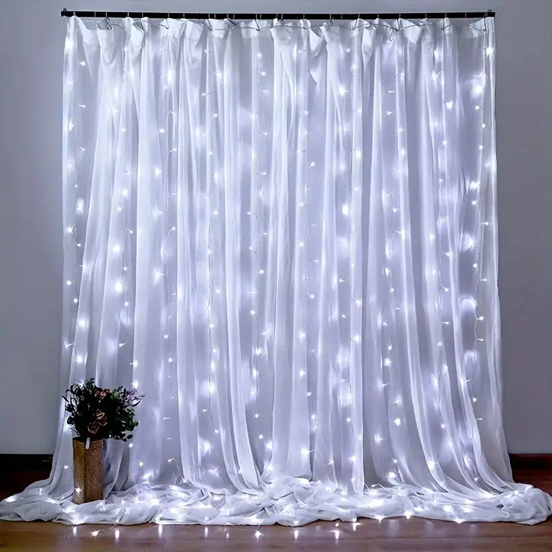 USB LED Curtain Lights Wedding - огляд і ціна Fairy Light Curtain