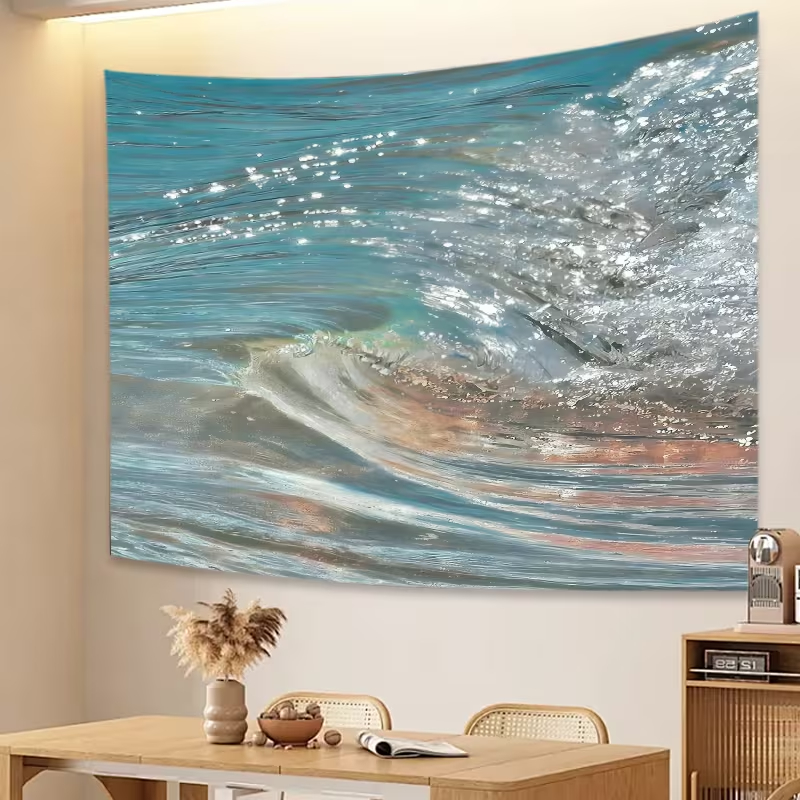VIKAMA Oil Painting Style Wave - огляд і ціна Lighting Home Decor Products