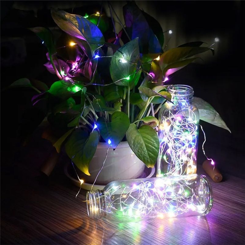 A20F-10Pcs Solar Wine Bottle S - огляд і ціна Decor Lighting Cork