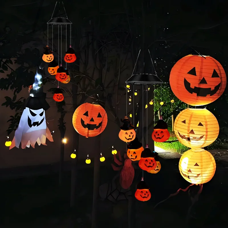 Halloween Solar Skull Ghost St - огляд і ціна Lighting Decor House
