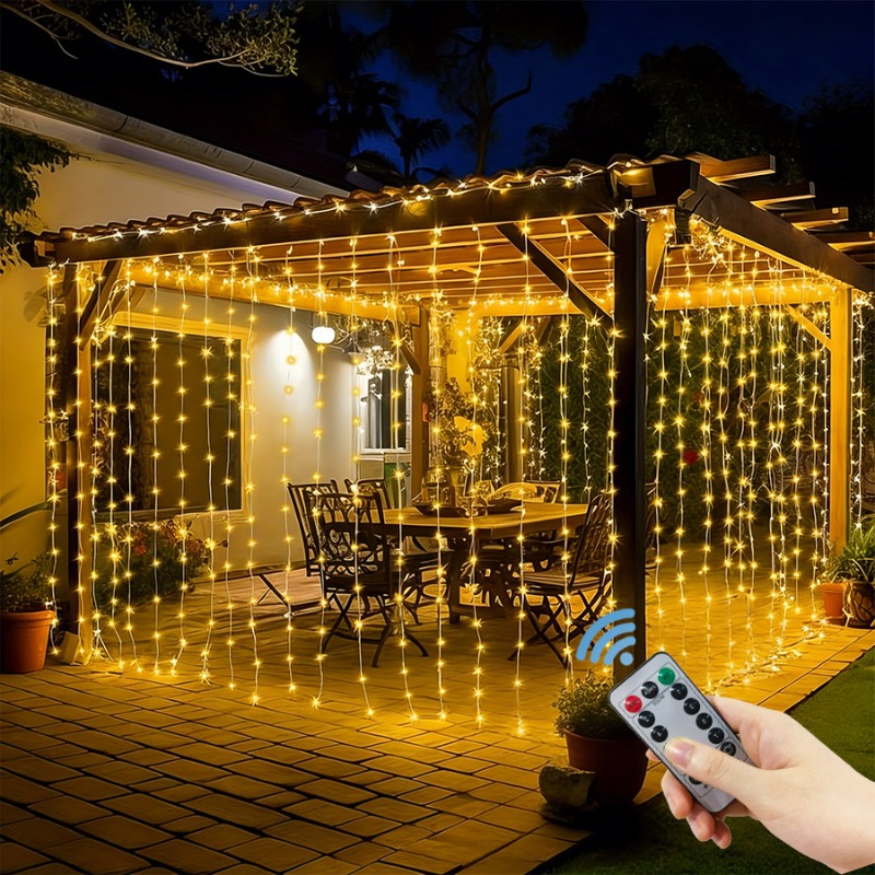 3/4/6m LED Curtain String Ligh - огляд і ціна Fairy Light Curtain