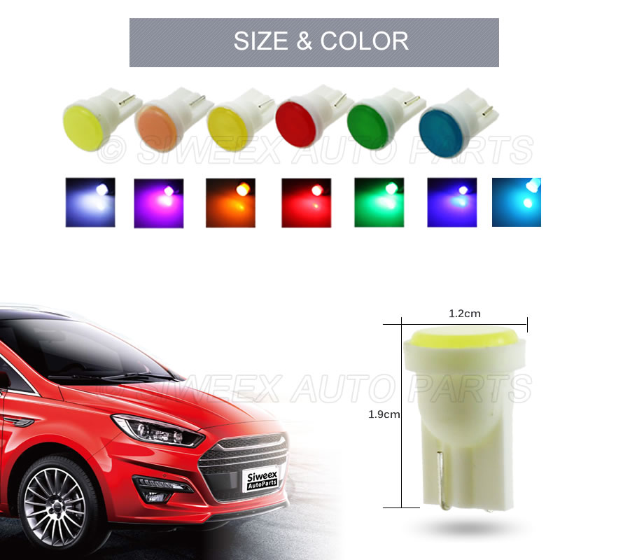 10 Pcs T10 W5W Car Interior LE - огляд і ціна Colour Changing Bulb