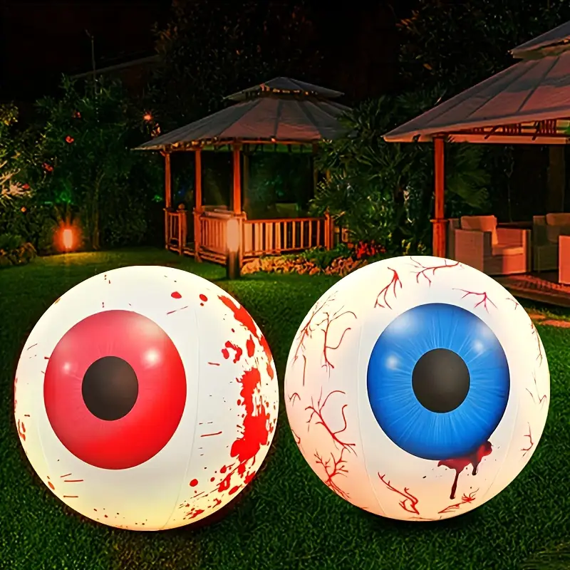 Halloween Inflatable Eyeballs  - огляд і ціна Lighting Decor House