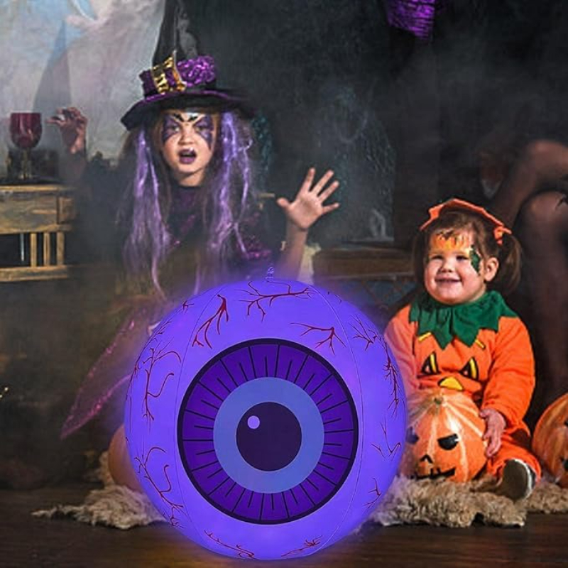 Halloween Inflatable Eyeballs  - огляд і ціна Lighting Decor House