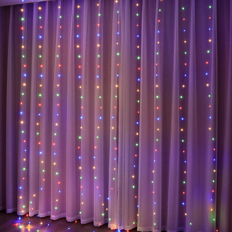 3/4/6m Curtain LED String Ligh - огляд і ціна Fairy Light Curtain