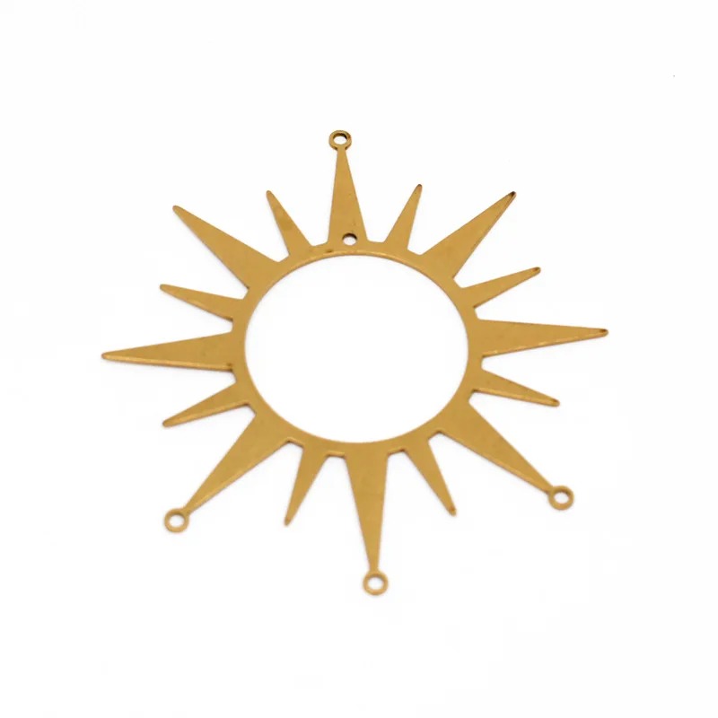 Brass Unplated Sun Pendant DIY - огляд і ціна Pendant Lighting Christmas Decor
