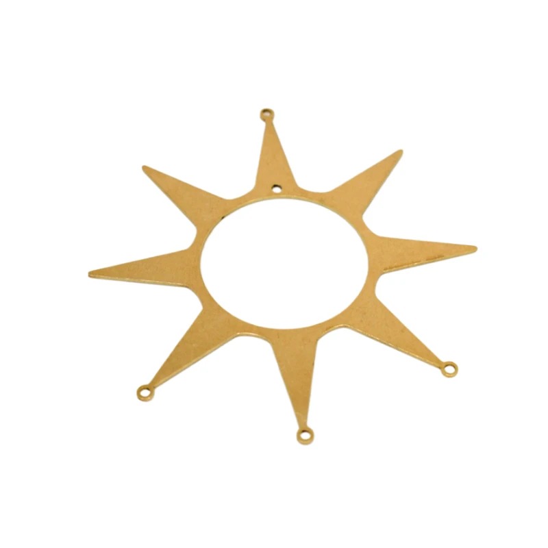 Brass Unplated Sun Pendant DIY - огляд і ціна Pendant Lighting Christmas Decor