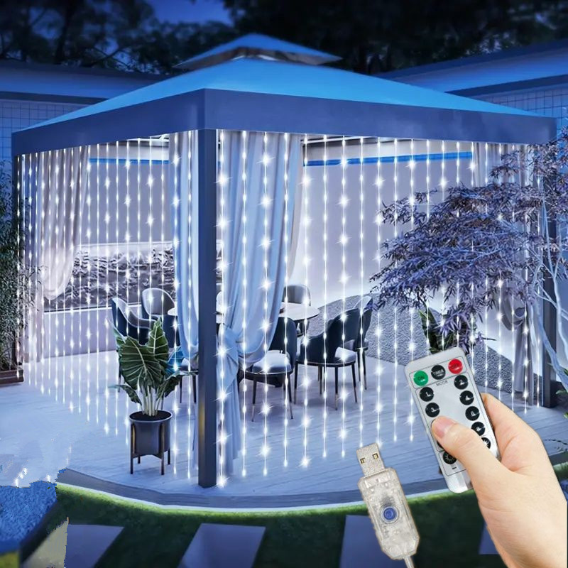 LED Garland Fairy Light Garden - огляд і ціна Fairy Light Curtain