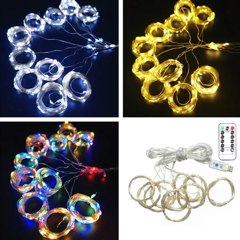 LED Garland Fairy Light Garden - огляд і ціна Fairy Light Curtain