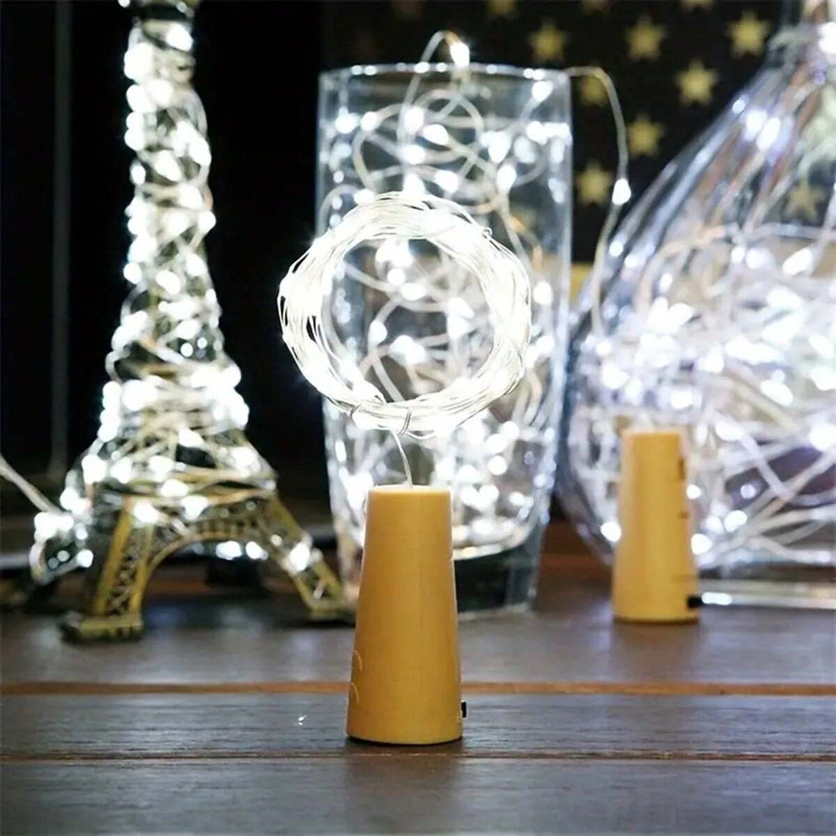 10/12 Pack Bottle Lights with  - огляд і ціна Decor Lighting Cork