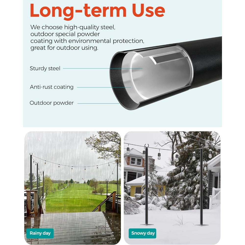 land·voi 4 pack string light p - огляд і ціна String Light Outdoor
