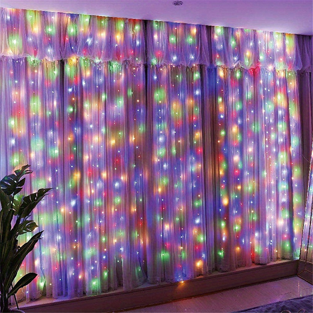 3/6M USB LED Curtain 8Modes Re - огляд і ціна Fairy Light Curtain