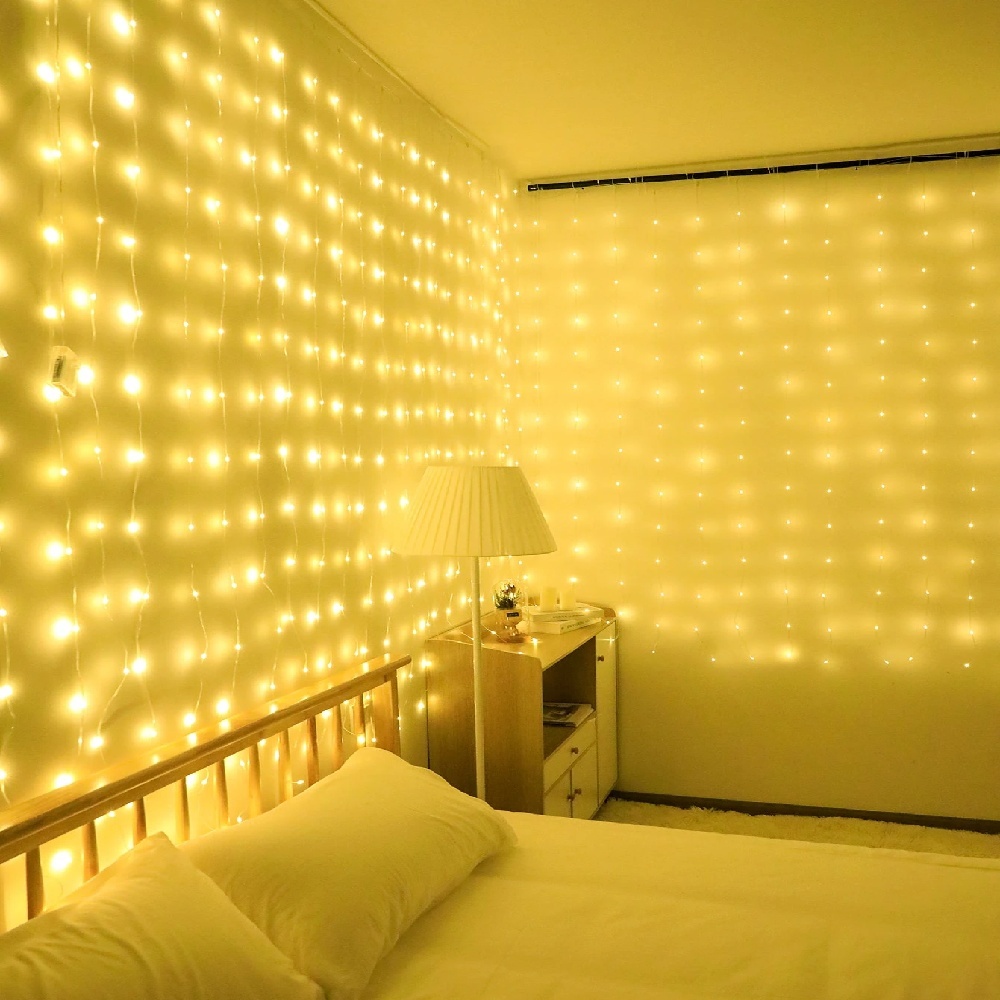 3/6m LED Curtain String Lights - огляд і ціна Fairy Light Curtain