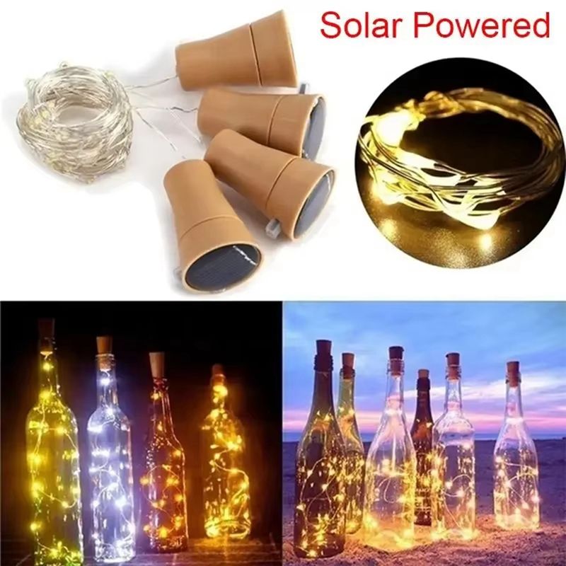 AT02-Set Of 10 Solar LED Fairy - огляд і ціна Decor Lighting Cork