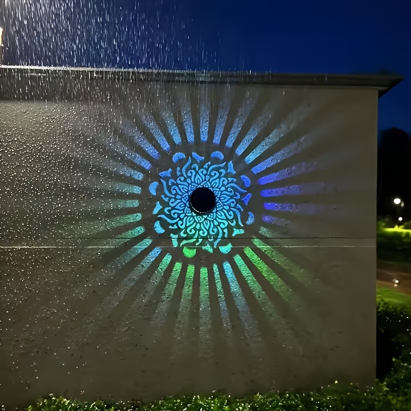 Solar LED Wall Light Mandala P - огляд і ціна String Light Outdoor