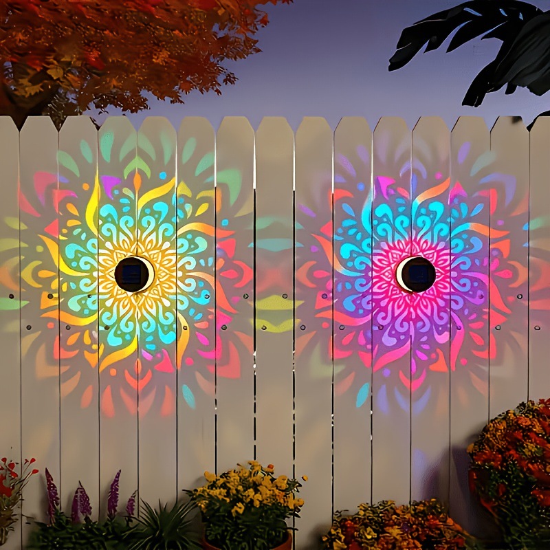 Solar LED Wall Light Mandala P - огляд і ціна String Light Outdoor