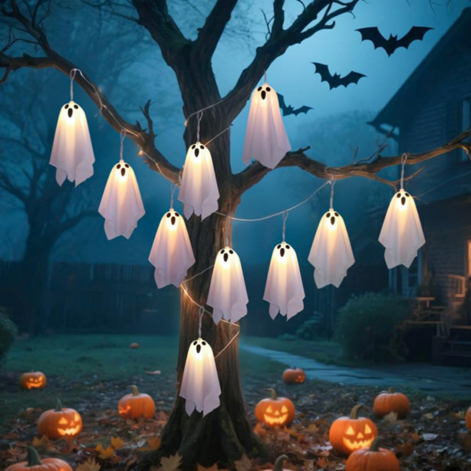 Haunted House Decor Halloween  - огляд і ціна Lighting Decor House