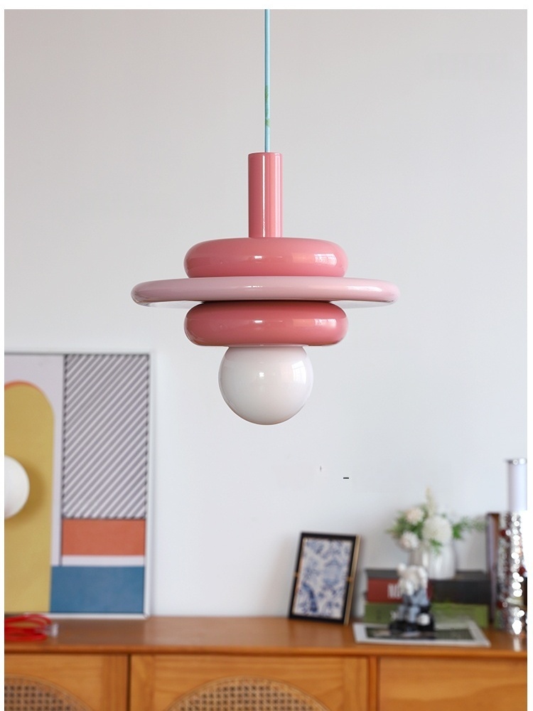 Minimalist Macaron Chandelier, - огляд і ціна Colour Changing Bulb