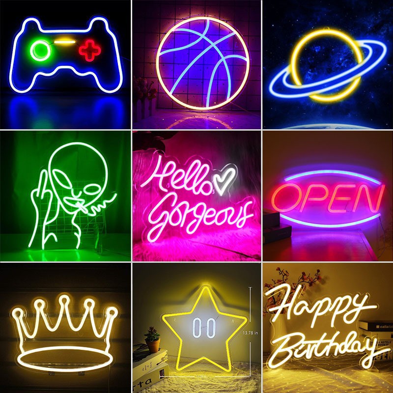 Custom LED Neon Sign with USB/ - огляд і ціна Pendant Lighting Christmas Decor