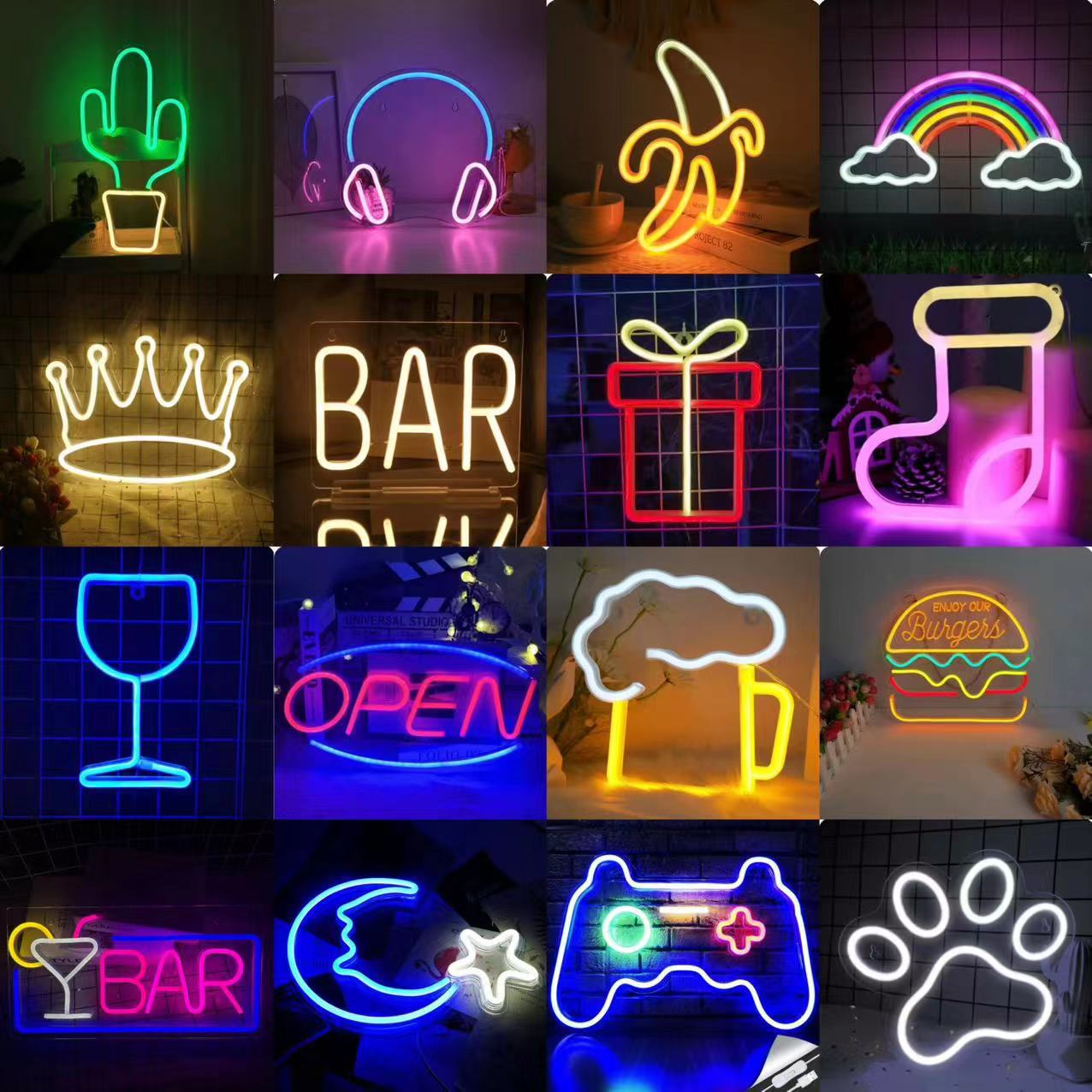 Custom LED Neon Sign with USB/ - огляд і ціна Pendant Lighting Christmas Decor